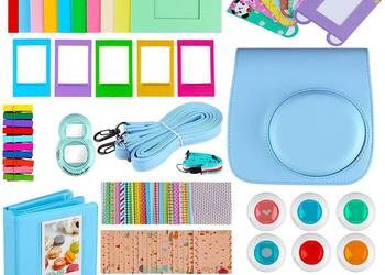 Torba na aparat kompatybilny z Instax Mini z mega zestawem