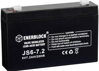 Akumulator ENERBLOCK AGM JS6-7.2 6V 7.2Ah