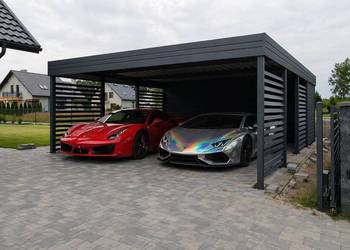Carport 6x6m (2 samochody) Wiata, Zadaszenie na Wymiar