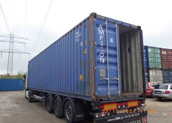 Kontenery orskie / magazynowe / budowlane 40 HC -SZCZELNE