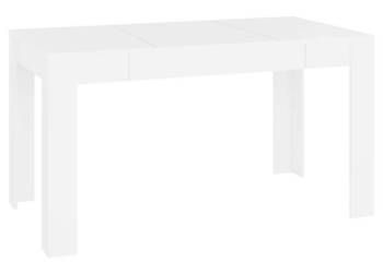 Stół jadalniany biały 140x745x76 cm materiał drewnopochodny WM-804202