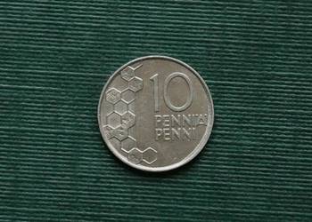 Finlandia 10 penniä, 1990r