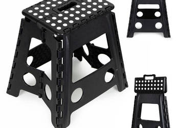 Stołek składany 1 stopniowy taboret z tworzywa 39 cm