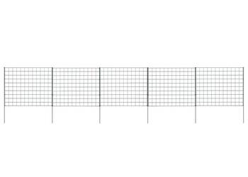 vidaXL Płotek ogrodowy, 77,5 x 64 cm(SKU:146102)