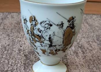 Kieliszek Kielich Pucharek Porcelana Hertel Jacob Bavaria