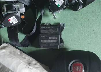 Airbag poduszka kierowcy pasażera pasy sterownik Fiat Grande Punto Evo 12