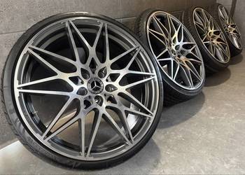 20 cali Mercedes w205 w117 VW Golf Audi A3 felgi koła komplet 5x112 ET45 8.