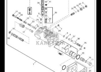 RE270188 John Deere 8345R - Zawór sterujący