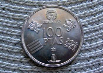 Hiszpania 100 Pesos 1980r - Mundial Hiszpania 1982r