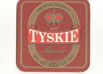 Tyskie - podstawka do piwa. Nr . 28.