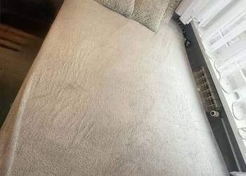 Łóżko Kontynentalne+materac i pojemnik na pościel