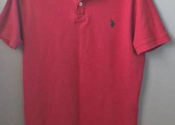 Męska koszulka polo czerwona U.S. Polo Assn. rozm. M