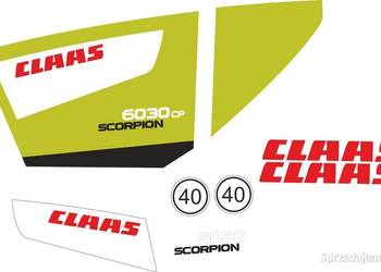 naklejki claas scorpion 6030