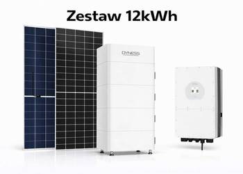 Zestaw budżetowy 12kWh HV (panele, inwerter, 3 fazy, magazyn 14 kWh)