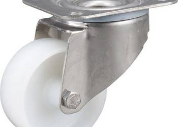 Koła skrętne ze stali nierdzewnej z powierzchnią z tworzywa sztucznego 847…