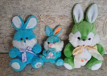 Maskotki zajączki 3szt