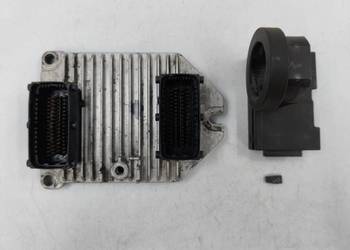 Sterownik Silnika Opel Astra G Zafira A 1.8 16v 09158670 5WK9153 ZESTAW