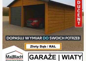 Blaszak Złoty Dąb|Garaż Blaszany|Producent |Montaż Gratis – Maj-Blach