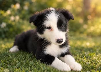 Suczka Border Collie czarno biała