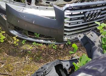 Zderzak błotnik  atrapa grill Przedni Audi A8 D4 Long uszkodzony