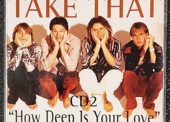 Polecam Album CD Zespołu TAKE THAT- How Deep Is Your Love