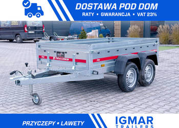Przyczepa TEMARED PRO 2312/2 przyczepka samochodowa 230x126 cm