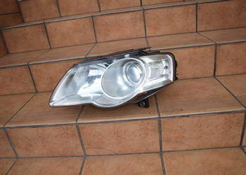 VW Passat B6 lampa lewa przód (zwykła) 2005 - 2010r (europa)