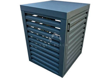 Osłona pompy ciepła 70x70x110 cm antracyt Zabudowa NB414