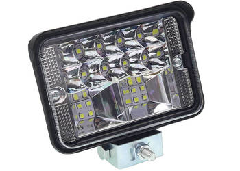 LAMPA ROBOCZA HALOGEN LED, 22 LED, PROSTOKĄTNA, 9-36V, 110X80X57MM