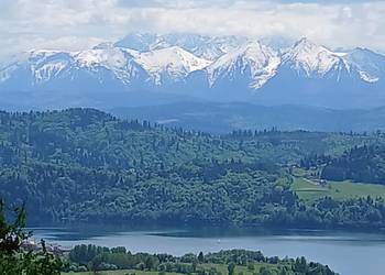 Działka z widokiem na jezioro czorsztyńskie i tatry