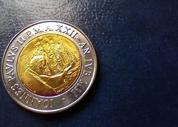 Stare monety 500 lir 2000 Watykan