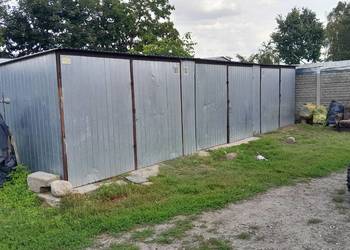 Garaże blaszane 10x5 skręcane 3x5 +4x5+3x5