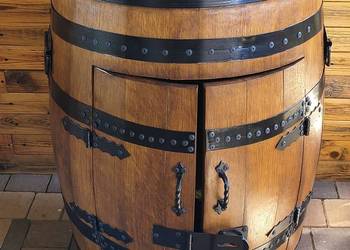 Barek LED z beczki dębowej po whisky