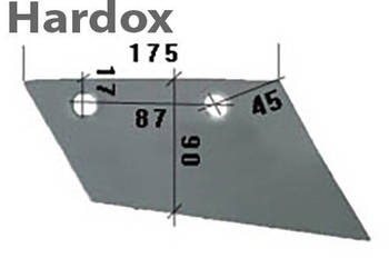 Lemiesz przedpłużka HARDOX 4032101/P części do pługa NAUD