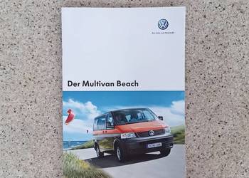 VW Volkswagen Multivan  Beach (T5) Prospekt
