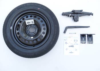 JEEP CHEROKEE V KL KOŁO DOJAZDOWE ZAPASOWE 17" 225/60R17 LEWAREK ZESTAW