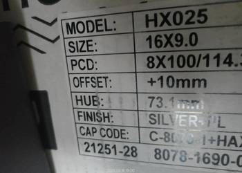 Felgi HAXER HR025