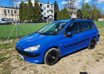 Peugeot 206 Kombi 1.1 LPG 6L/100km Silnik Po Remoncie OC 03.26r PT12.25r