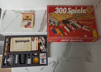 Zestaw ,,300 gier" + mini Encyklopedią Gry Karciane.