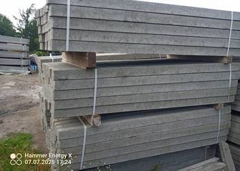Słupki betonowe 2m2.20m.2.50m.2.75m Słupek betonowy 18zł Producent