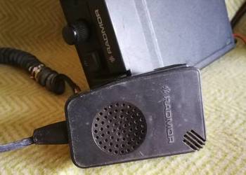 Radiotelefon RADMOR z gruszką i wbudowanym głośnikiem – PRL