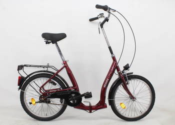 Składany rower MARS 3 biegi w piaście Koła 20 cali NISKA RAMA