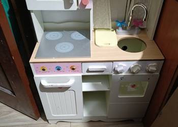 kuchnia drewniana dla dziewczynki