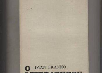 O literaturze polskiej - Iwan Franko