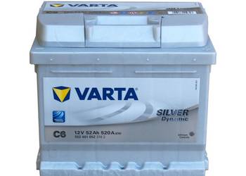 Akumulator 52Ah 520A EN VARTA Silver Dynamic C6
