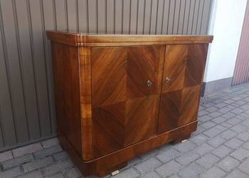 Komoda Pomocnik ART-DECO Orzech Stara Antyk Po Renowacji Okazja.