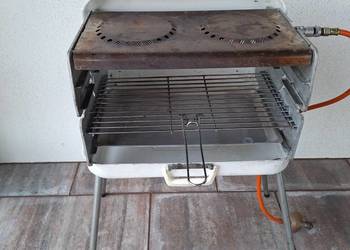 Grill gazowy CRAMER walizkowy bezdymny kamper przyczepka jacht