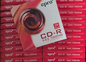 Płyty CD-R 700 MB, nowe Płyty CD-R 700 MB, nowe
