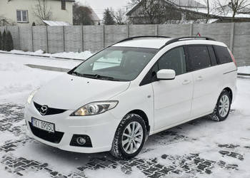 Mazda 5 2.0 Benzyna | Serwisowany | Gwarancja | Bogate wyposażenie | II (2…