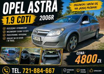 Opel astra 1.9tdcii 2006r